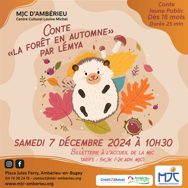 image du post Conte Jeune Public : « La forêt en automne »