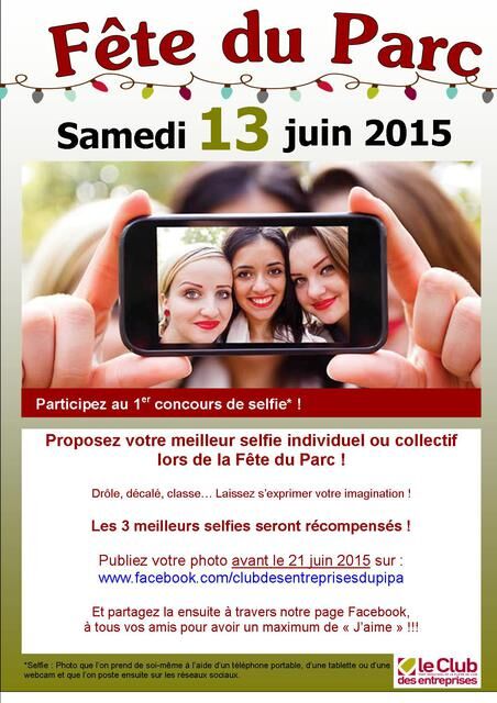 image du post J - 15 avant le concours "Prends toi en selfie à la Fête du Parc !"