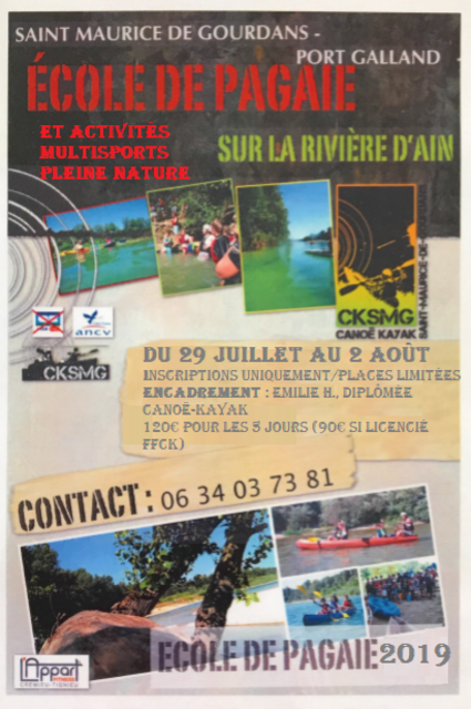Image de l'actualité stage multisport kayak