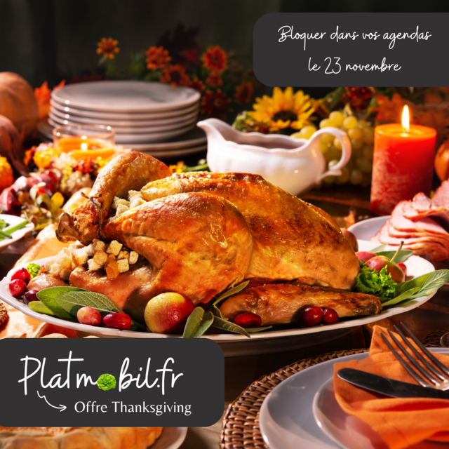 Image de l'événement 🦃 Préparez vos papilles pour le 23 novembre -  Thanksgiving