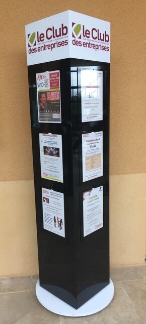 image du post 2 colonnes d'affichage "Club des Entreprises du PIPA" pour votre communication interne