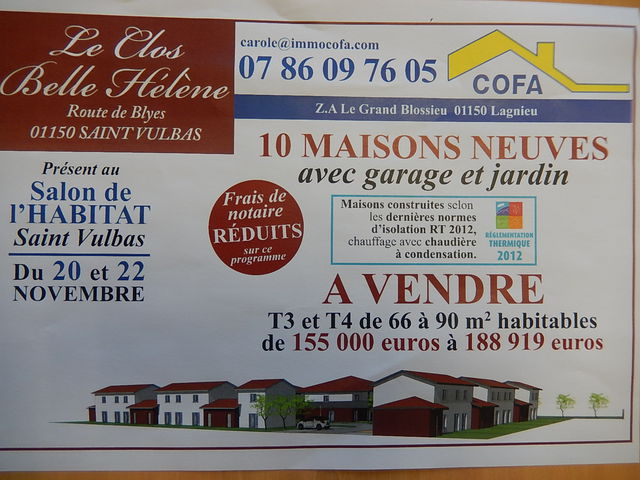 Image de l'actualité 10 maison neuves à la vente sur st vulbas en cours de construction