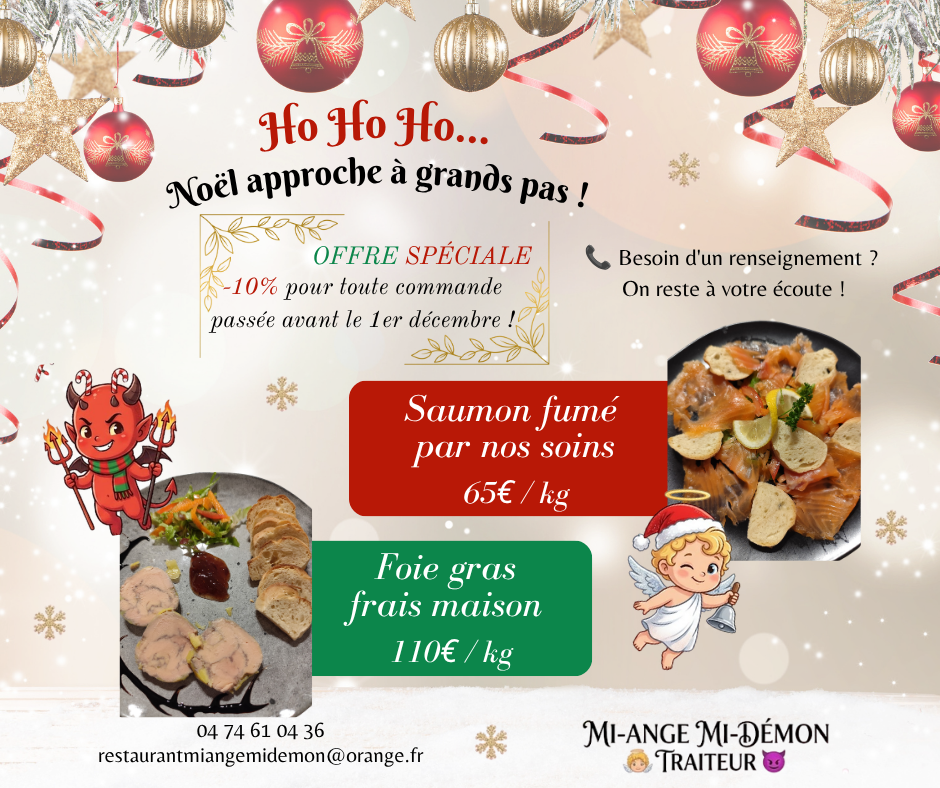 Image de l'actualité Commande Saumon et Fois Gras !