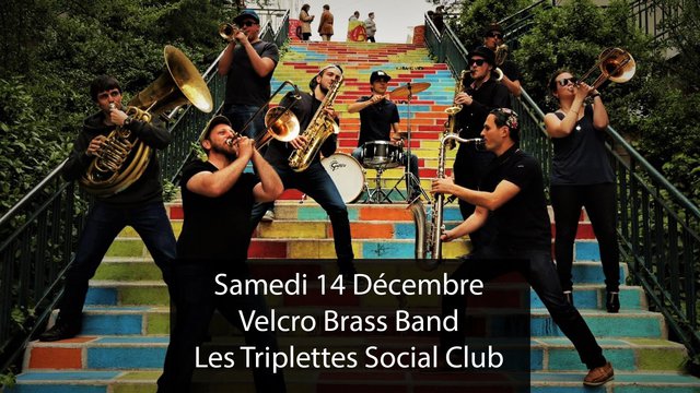 image du post Concert GRATUIT, Velcro Brass Band