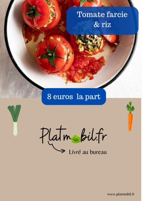 image du post 🍽️ Menu du Jour chez Platmobil 🍽️ - un plat livré à partir de 8€