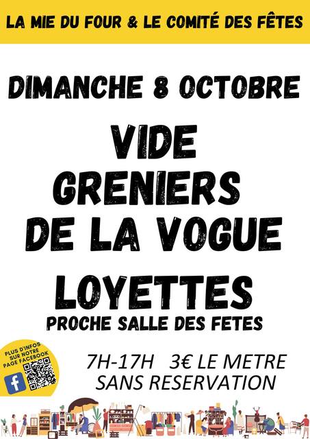 Image de l'actualité vide greniers la vogue de Loyettes
