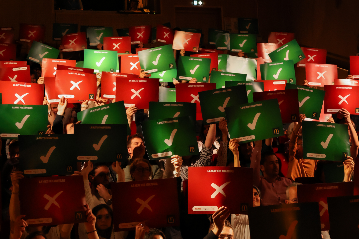 vote la nuit des amateurs