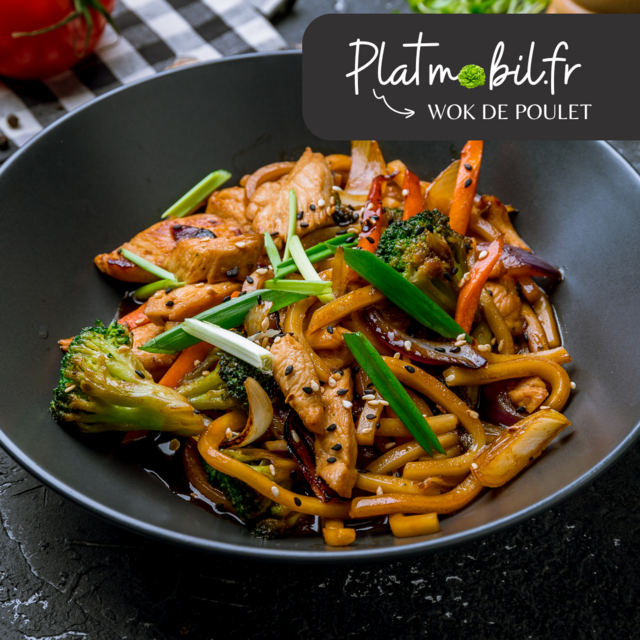 Image de l'actualité 🌟 Nouveau Plat à l'Honneur - Wok de Poulet avec Nouilles! 🌟
