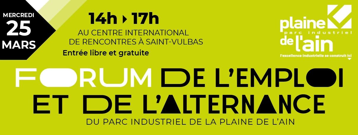 Image de pub forum emploi pipa 25 03 2026 