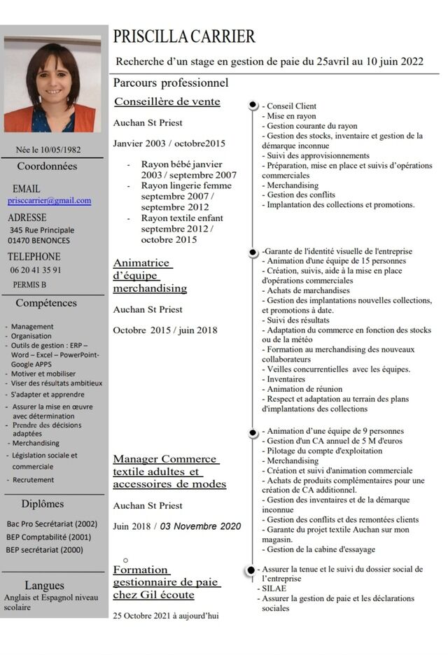 Avatar de l'utilisateur priscilla carrier